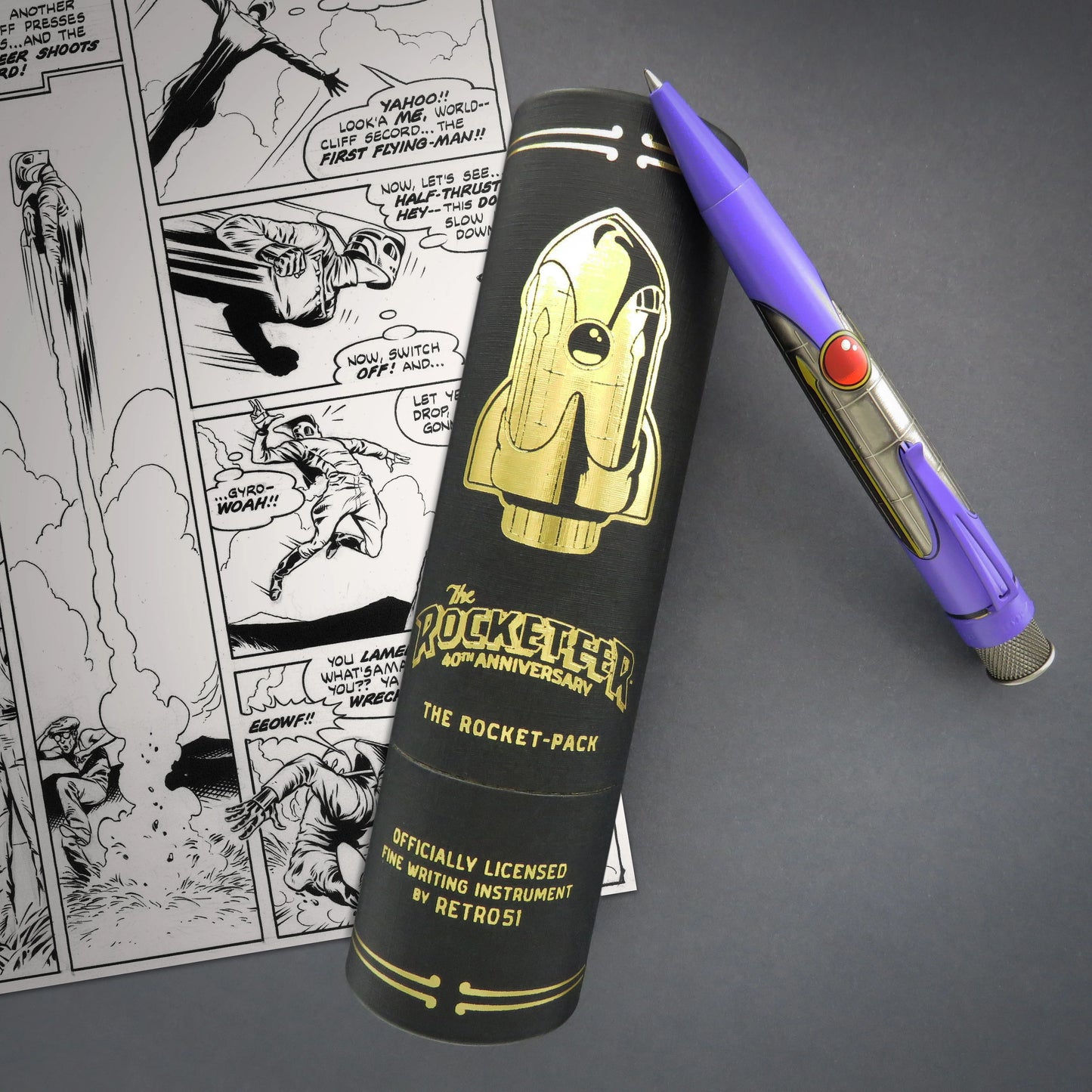 Rocketeer-pennan "Rocket-Pack"