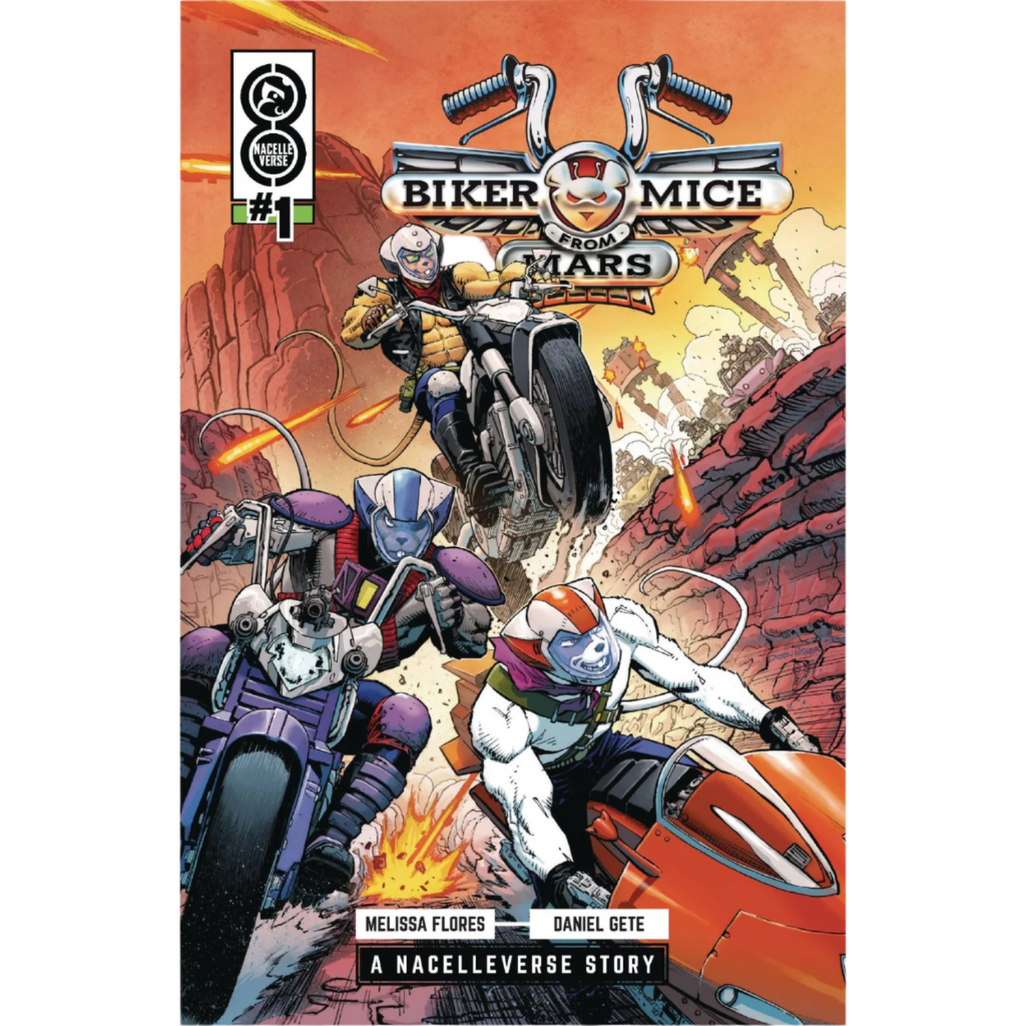 Biker Mice From Mars (2025) #1 Comic Book - Cover A by Dustin Weaver