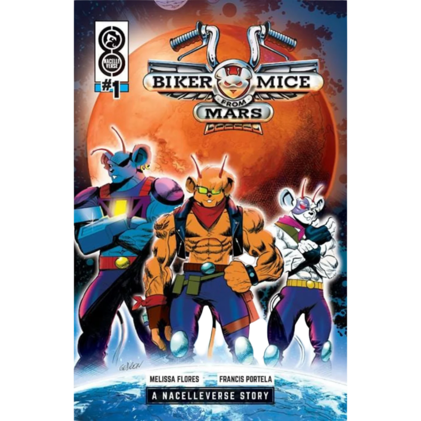 Biker Mice From Mars (2024) #1 Comic Book - Cover B by Juan Gedeon