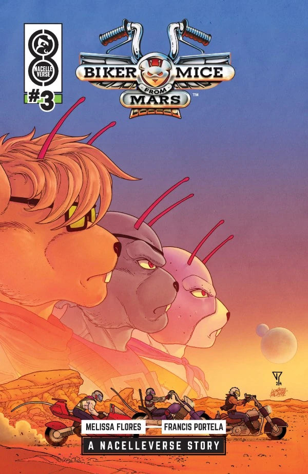 Biker Mice From Mars #3 Comic Book - Cover E by Leonardo Paciarotti