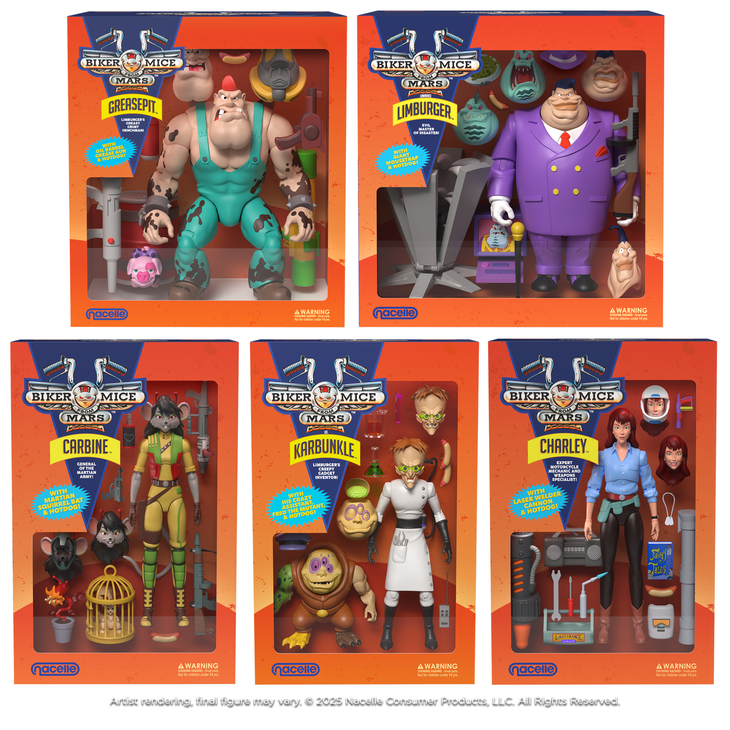 Biker Mice From Mars Wave 2 | Complete Bundle