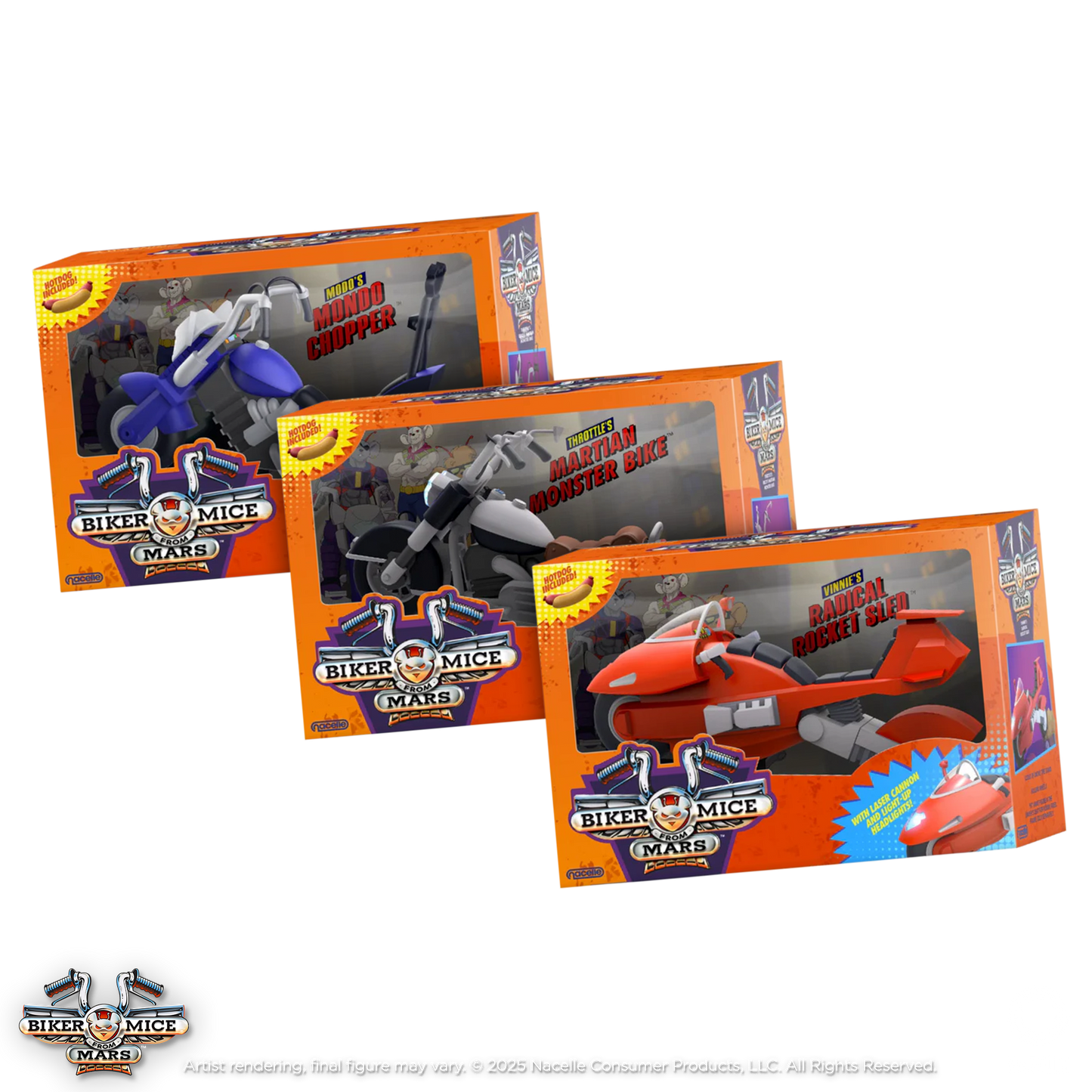 Biker Mice from Mars - 3 Bike Bundle