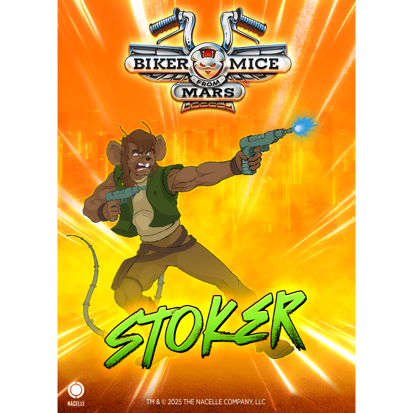 Biker Mice From Mars Magnet - Stoker