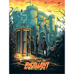 Bill & Ted 'Be Excellent to Each Other' Silk Screen Art Print (Variant Edition) - by Dan Mumford