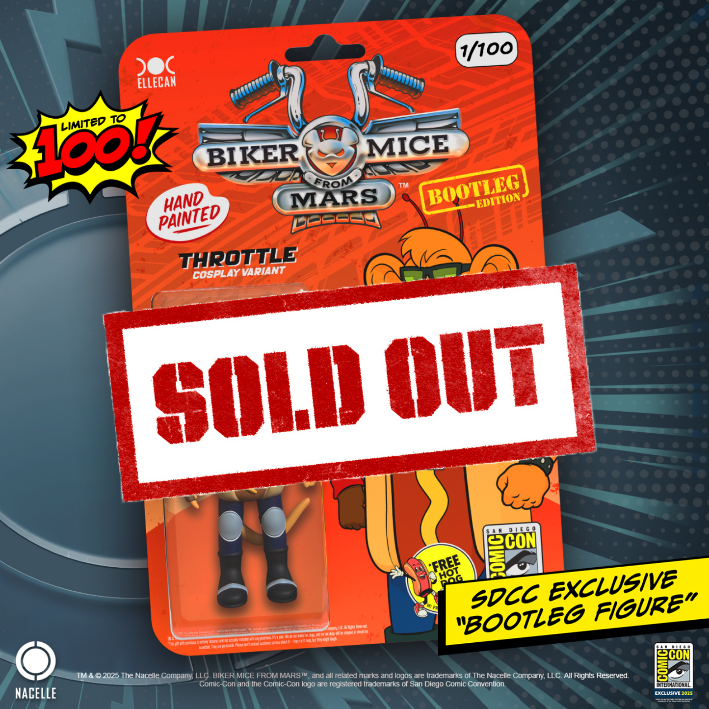 Biker Mice from Mars San Diego Exclusive Bootleg