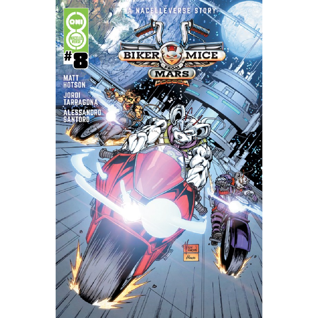 Biker Mice From Mars (2025) #8 Comic Book - Cover C By V. Ken Marion