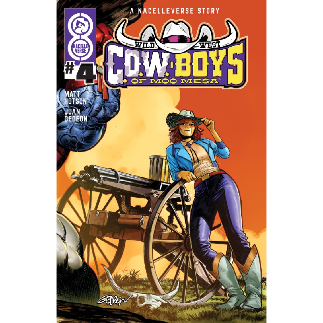 Wild West C.O.W.-Boys of Moo Mesa (2025) #4 Comic Book - Cover A by Juan Gedeon