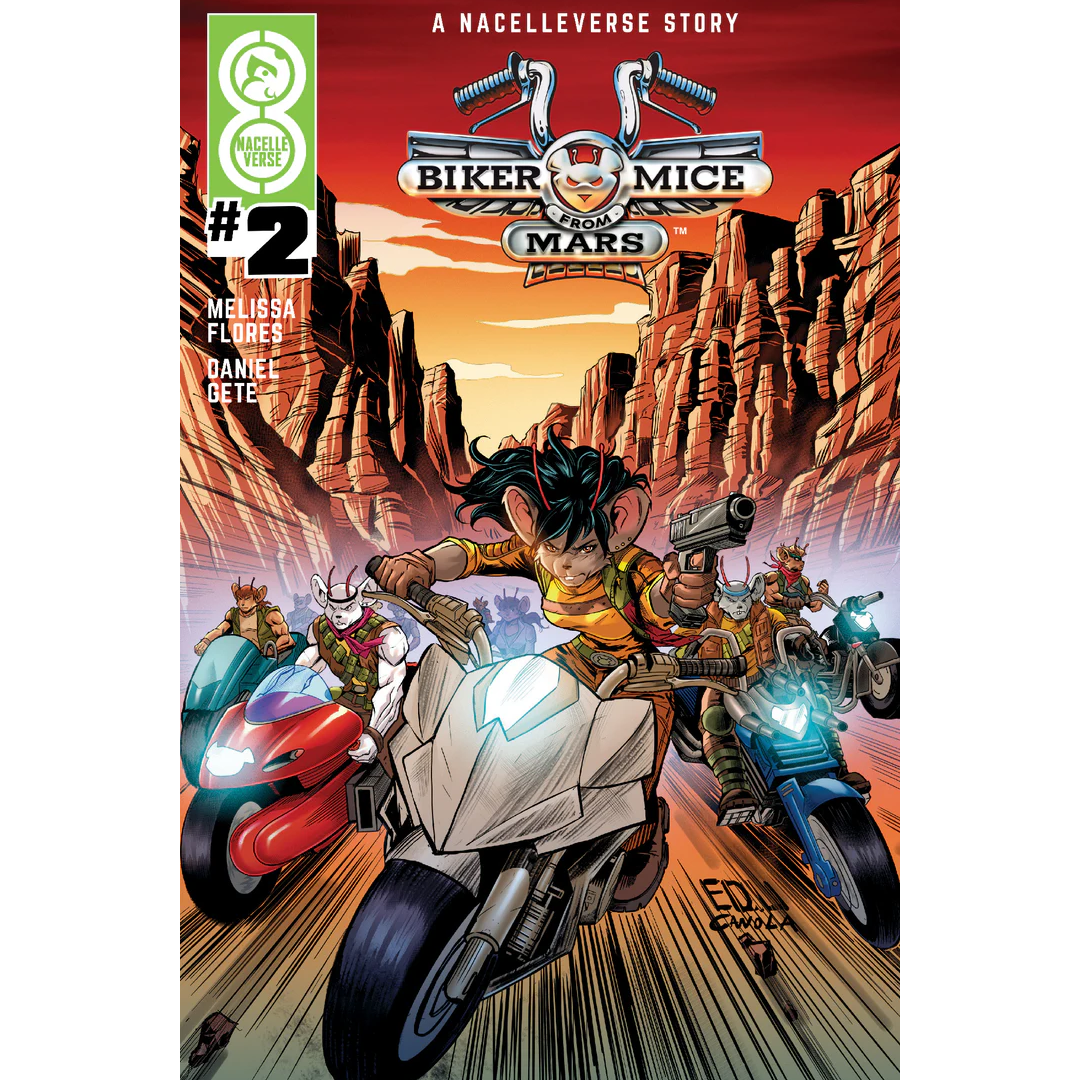 Biker Mice From Mars (2025) #2 Comic Book - Cover A by Edu Souza