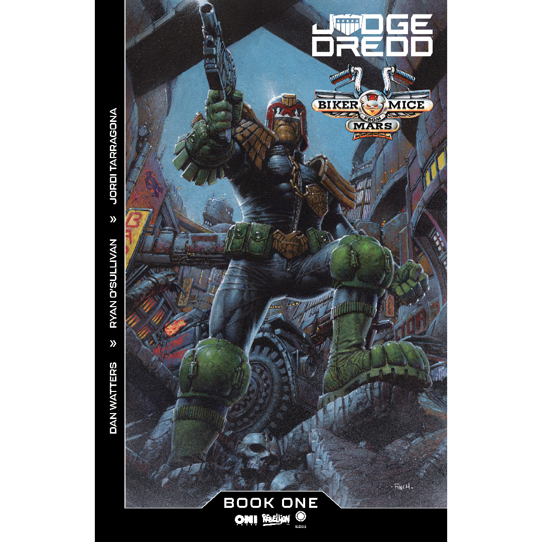 Judge Dredd/Biker Mice from Mars #1 Cover A by David Finch