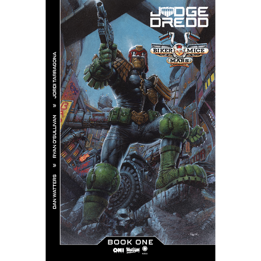 Judge Dredd/Biker Mice from Mars #1 Cover A by David Finch