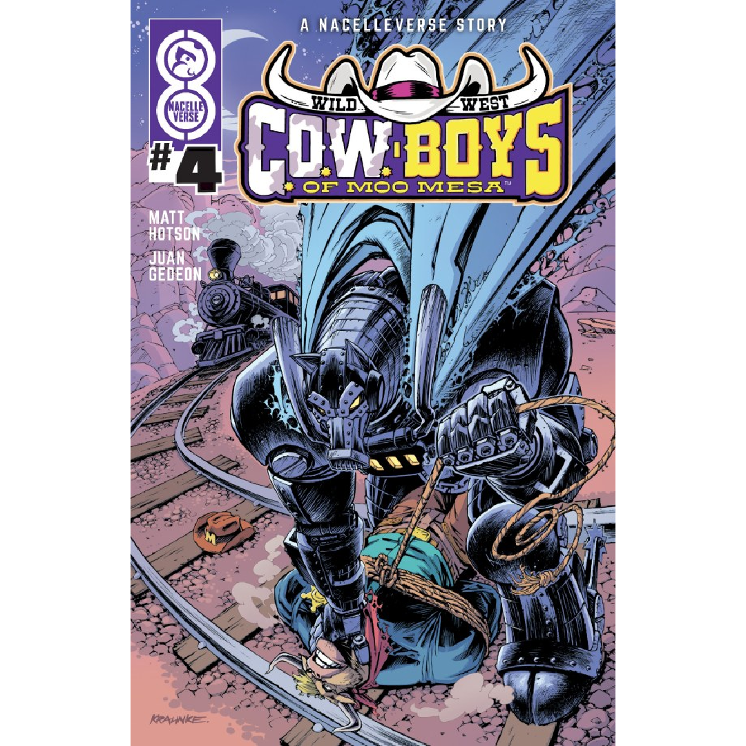 Wild West C.O.W.-Boys of Moo Mesa (2025) #4 Comic Book - Cover B by Andrew Krahnke
