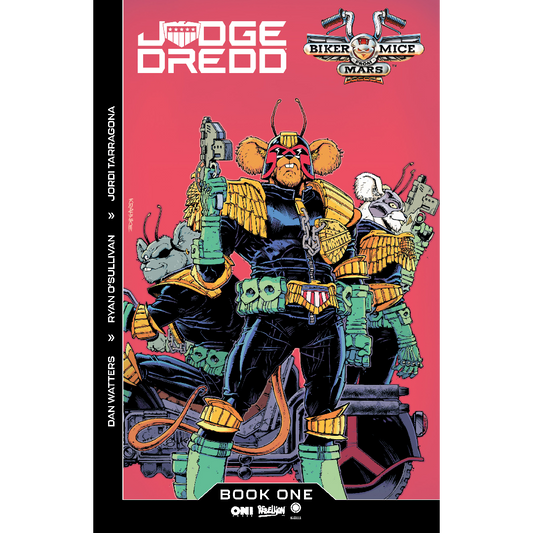 Judge Dredd/Biker Mice from Mars #1 Cover C by Andrew Krahnke