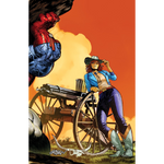 Vilda västern COW-Boys of Moo Mesa (2025) #4 Serietidning - Omslag D av Juan Gedeon