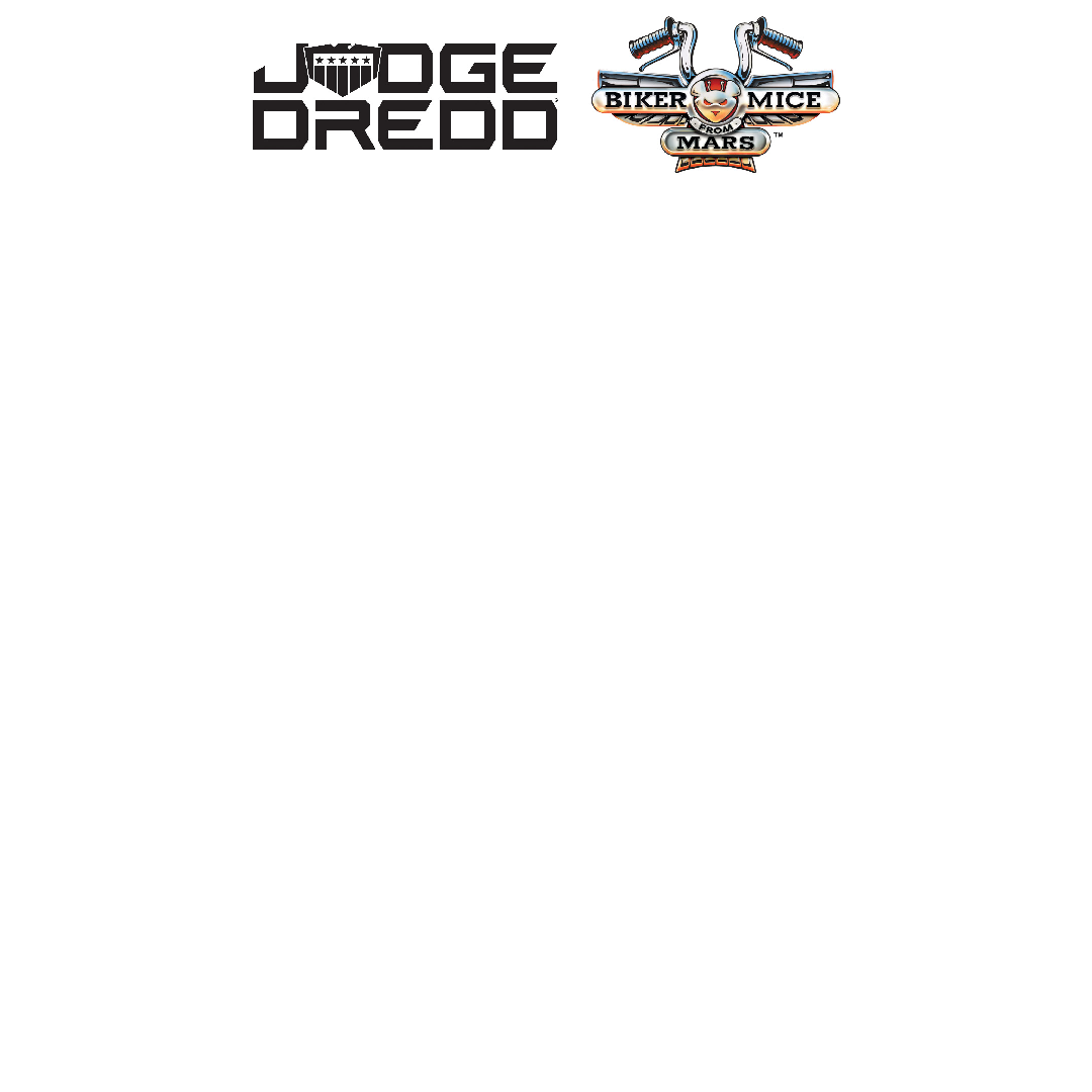 Judge Dredd/Biker Mice from Mars #1 Cover E Blank Sketch
