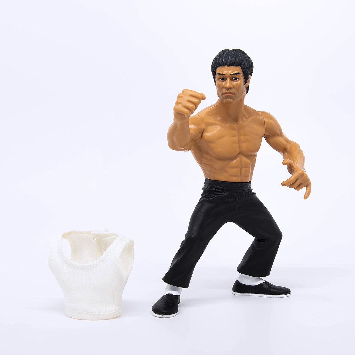 Zombie Sailor's Toys - Bruce Lee (Dragon) White Tank Top
