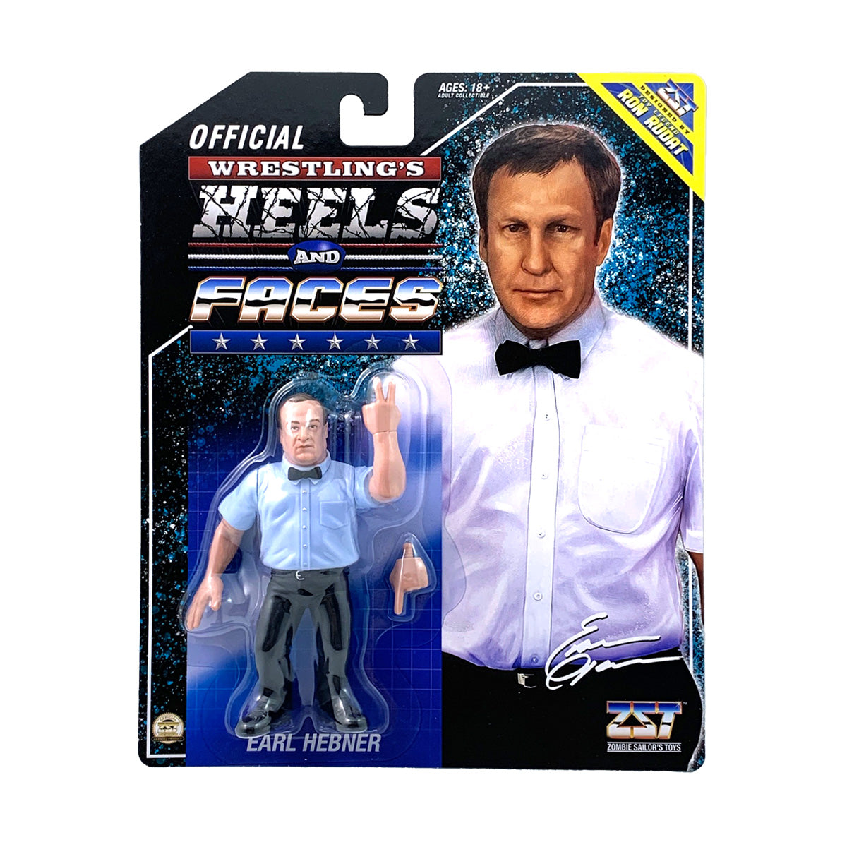 未開封　TNA　アール・ヘブナー　レフェリー　フィギュア　Earl Hebner Zombie Sailor's Toys - Earl Hebner – The Nacelle Company