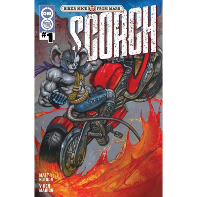 Biker Mice from Mars: Scorch #1 Cover F 1:20 Simon Bisley Variant