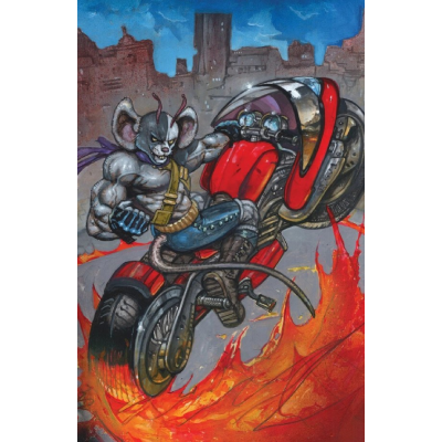 Biker Mice from Mars: Scorch #1 Cover G 1:50 Simon Bisley Virgin Variant