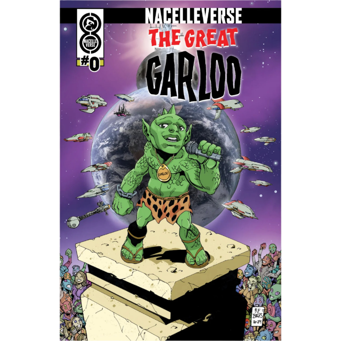 Nacelleverse: The Great Garloo #0 - Cover D by Ramon Bachs 1:20 Variant