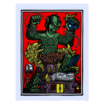 The Great Garloo by Brian Reedy Screen Print Poster