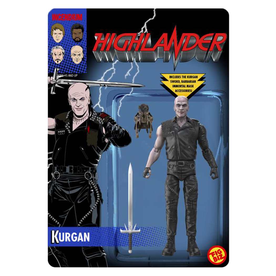 Figura de acción de FigBiz de Highlander 'The Kurgan'