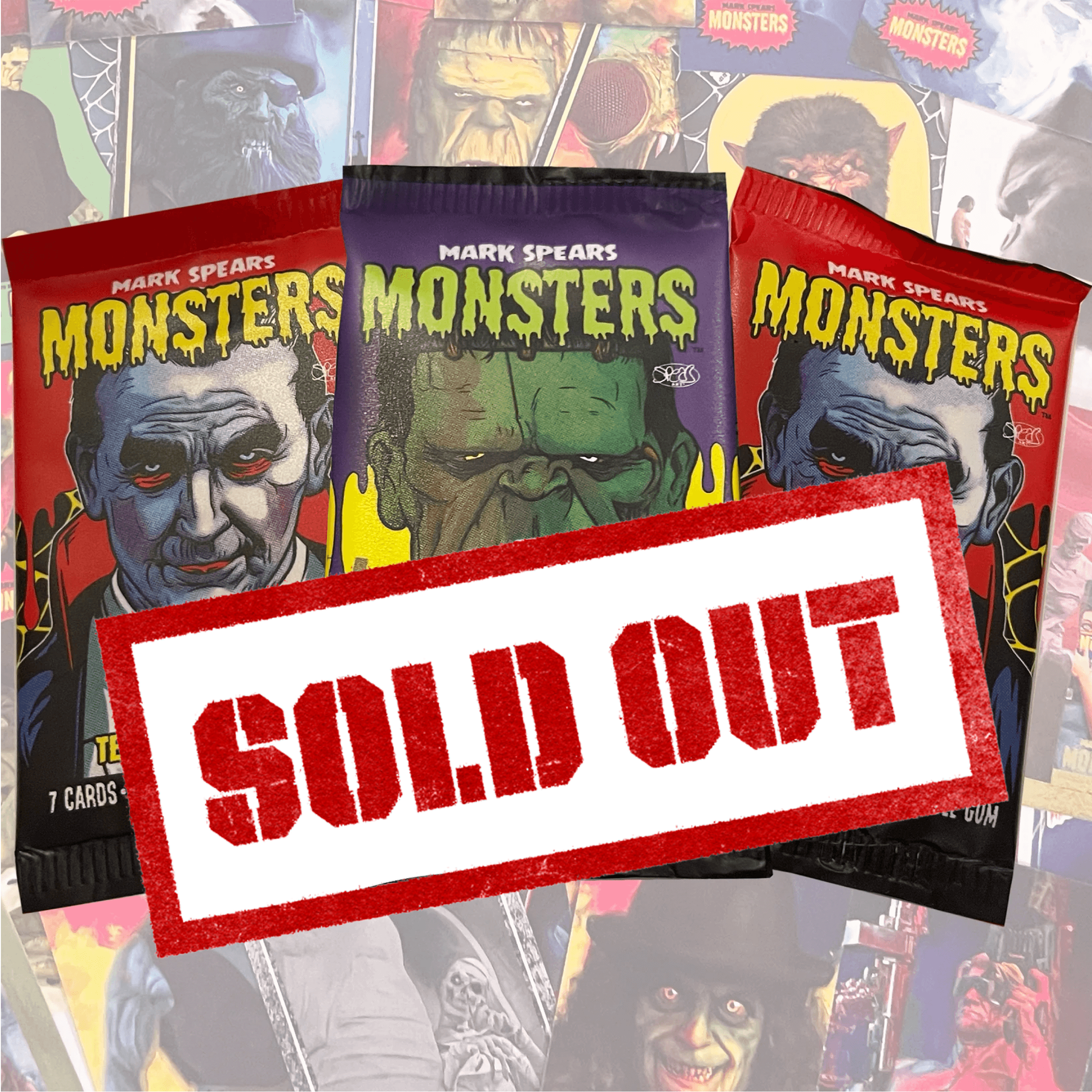 Mark Spears Monsters Trading Cards | Single Pack – The Nacelle Company Mark Spears Monsters Trading Cards | Single Pack – The Nacelle Company