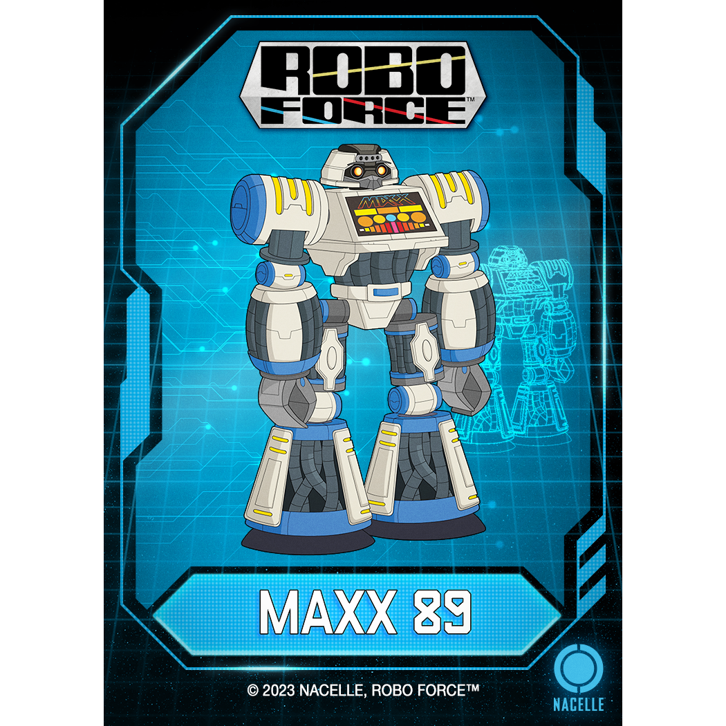 RoboForce - Maxx 89 Animated Character Magnet