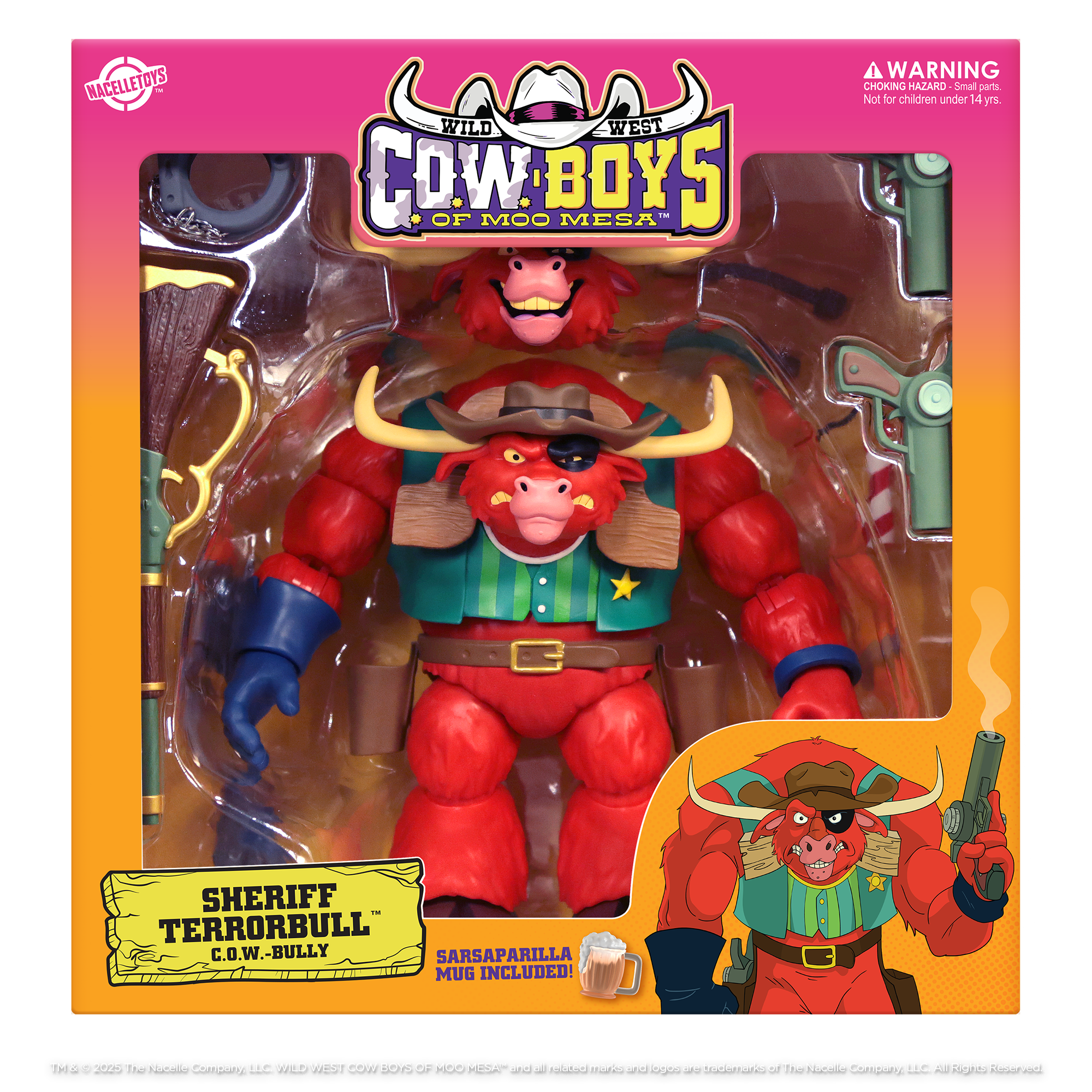 C.O.W.-Boys of Moo Mesa - Sheriff Terrorbull – The Nacelle Company