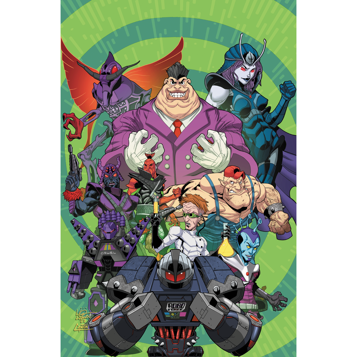Cómic NacelleVerse #0 - Portada B de Logan Lubera