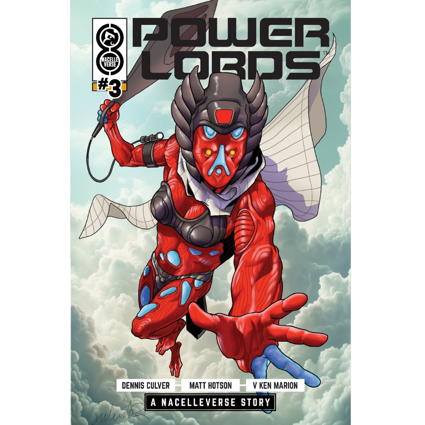 Power Lords #3 Comic Book - Cover B By Salvador Larroca