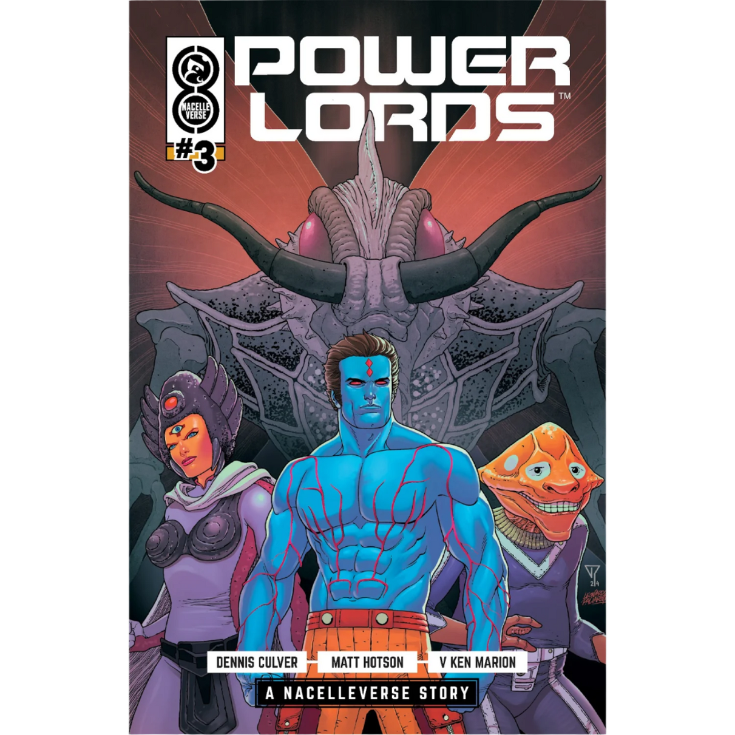 Power Lords #3 Comic Book - Cover C By Francis Portela