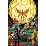 Power Lords #2 Serietidning - Omslag D av Dustin Weaver 1:10 Fullständig illustrationsvariant