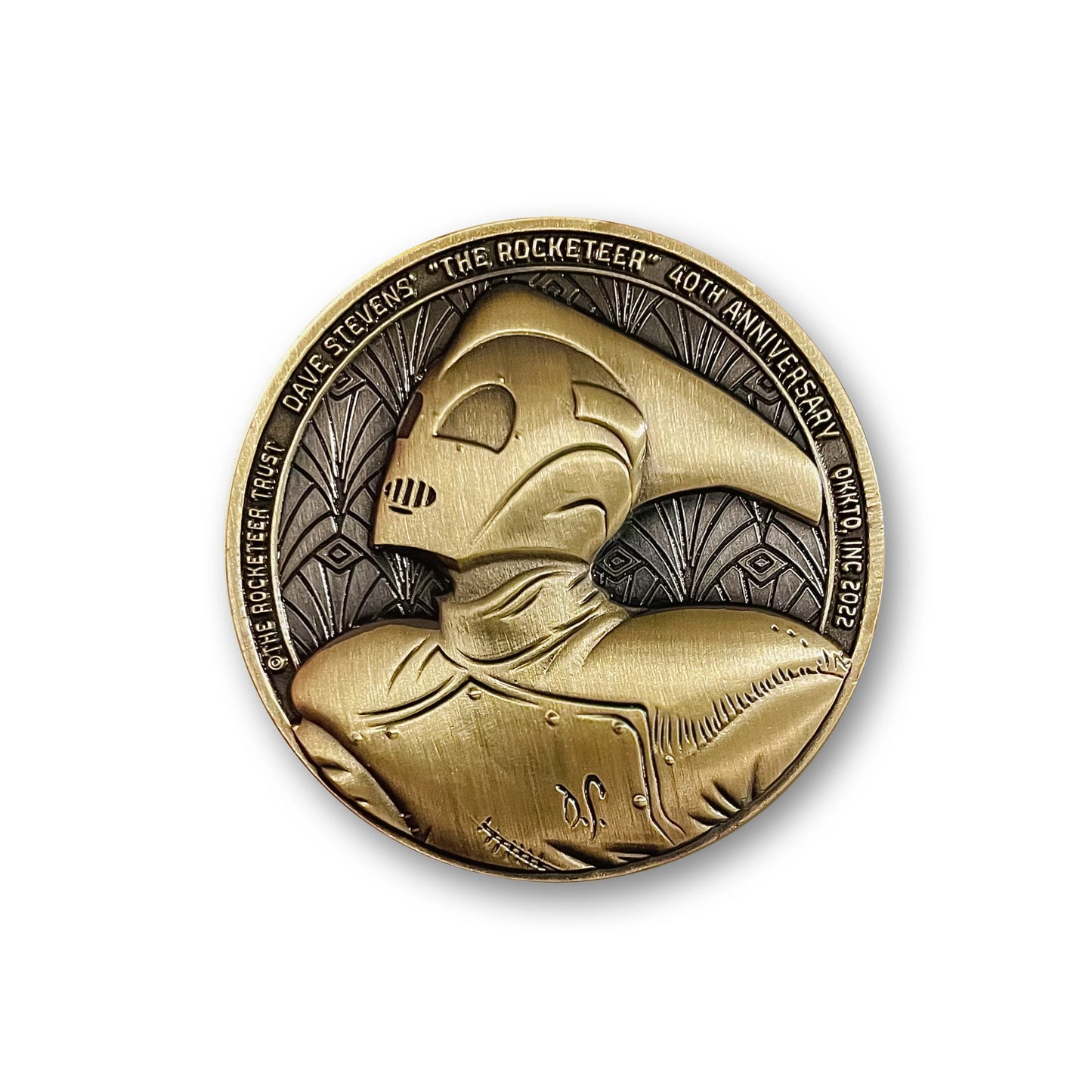 Moneda coleccionable "Lightning" de Rocketeer