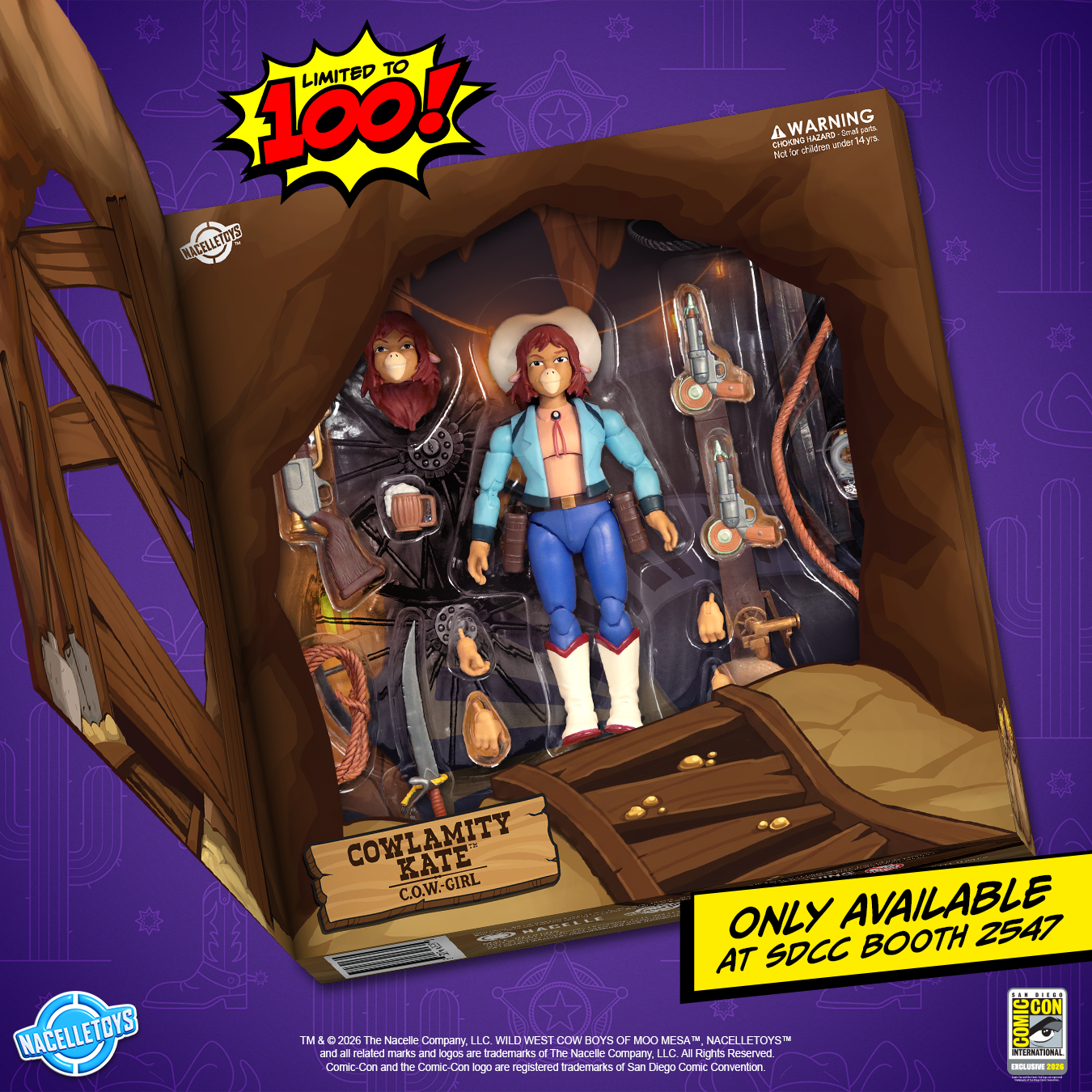 C.O.W.-Boys of Moo Mesa | Cowlamity Kate in the Golden Cud Mine - Limited to 100 Units - $49.99 each