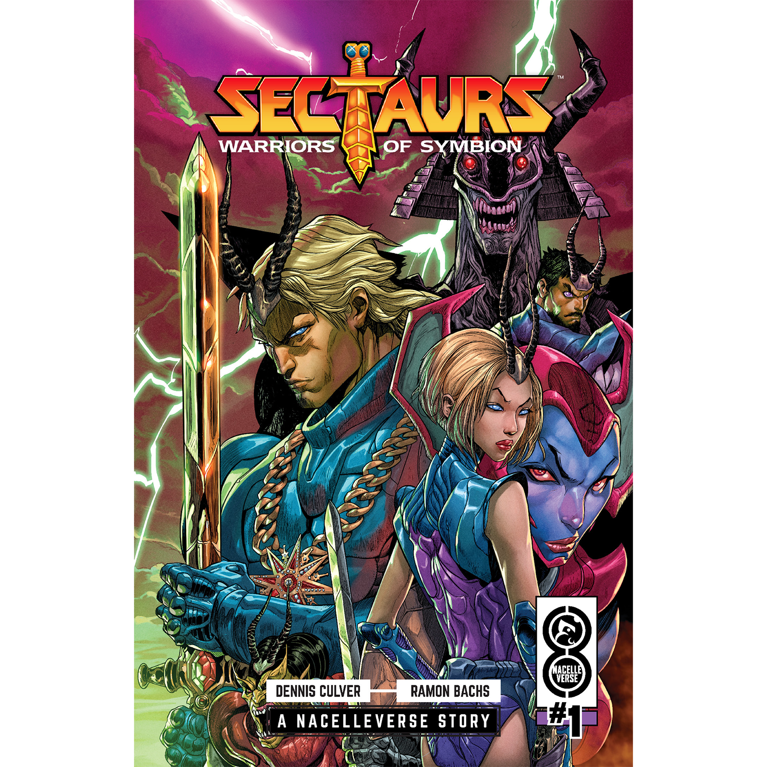 Sectaurs #1 Comic Book Cover B by Adam Pollina And Ulises Arreola Sectaurs #1 Comic Book Cover B by Adam Pollina And Ulises Arreola