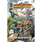 Portada del cómic Sectaurs #2 de Dustin Weaver