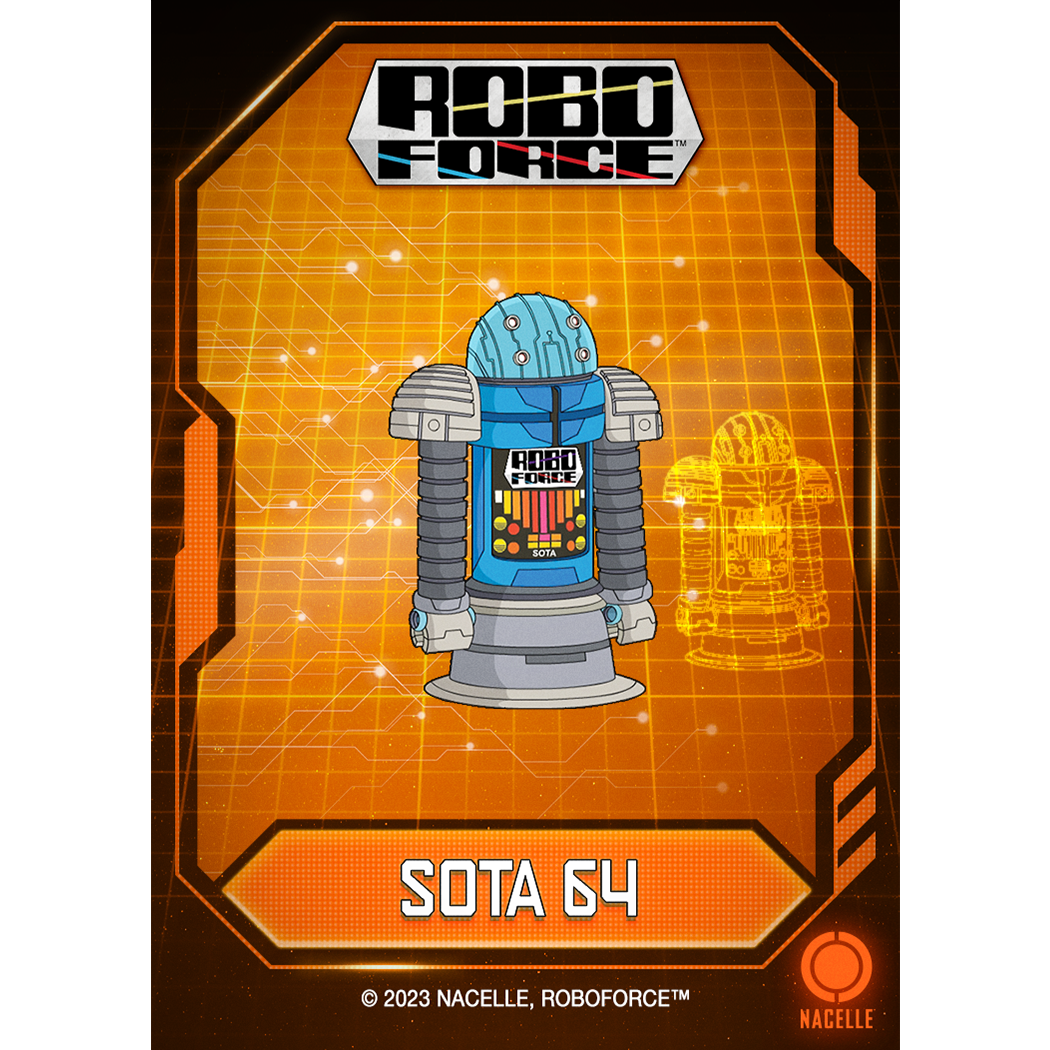 RoboForce - SOTA 64 Animated Character Magnet