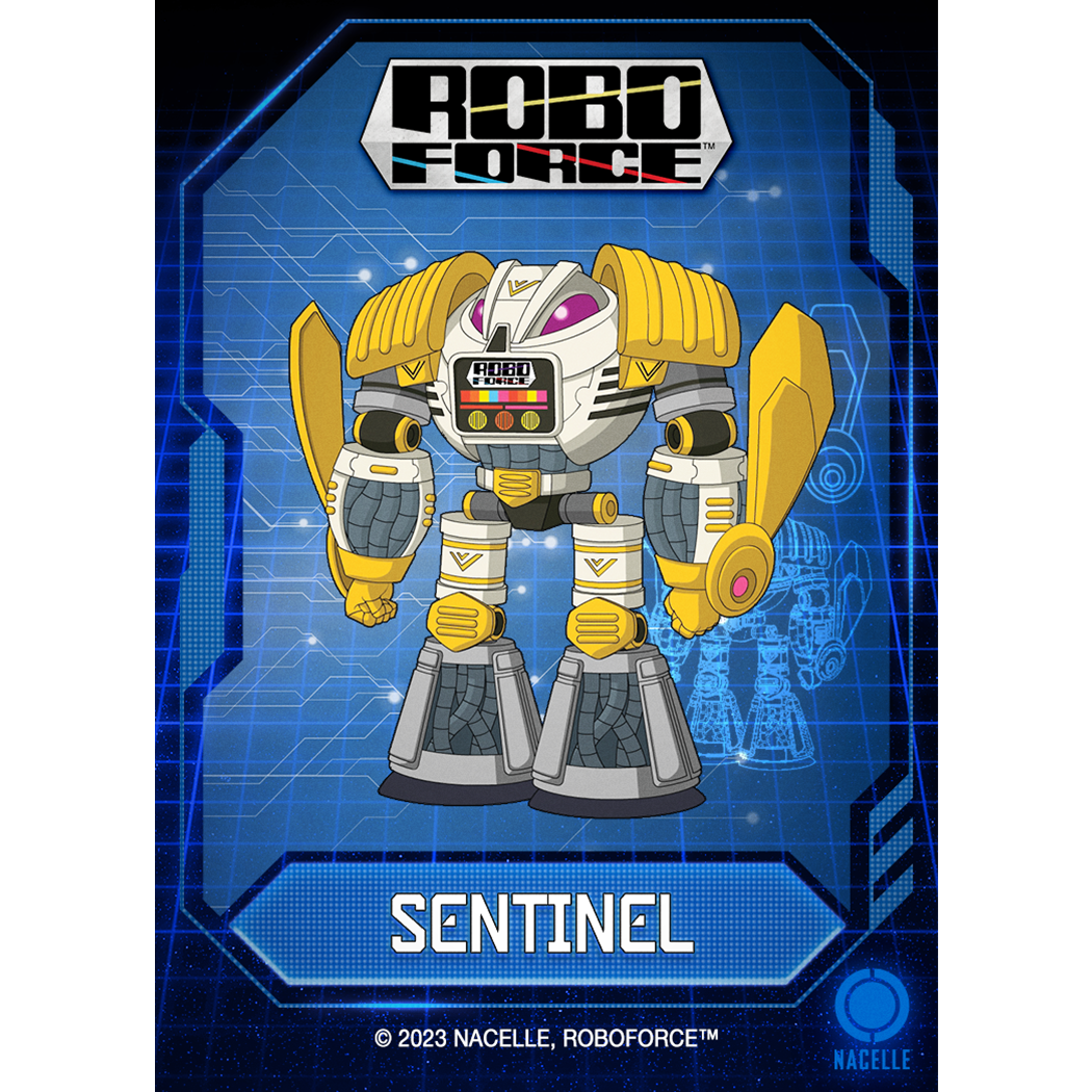 RoboForce - Sentinel Animated Character Magnet