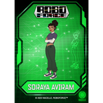 RoboForce - Soraya animerad karaktärsmagnet