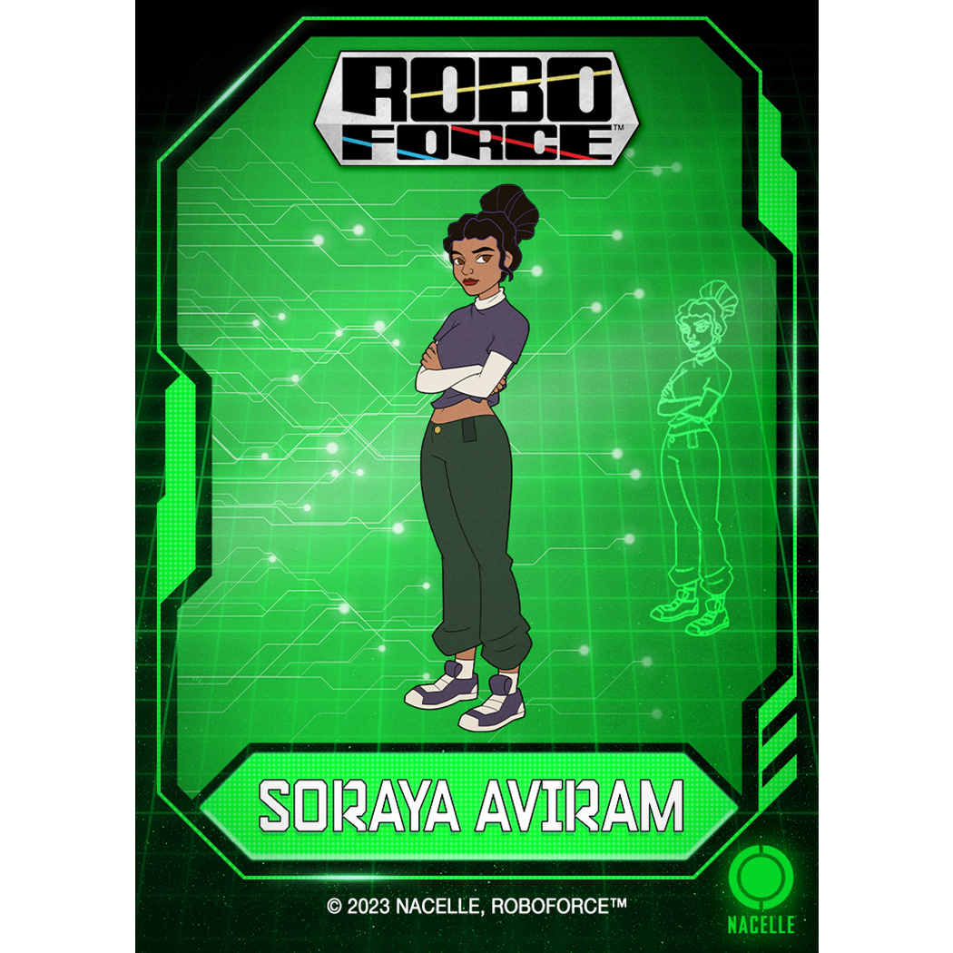 RoboForce - Soraya Animated Character Magnet