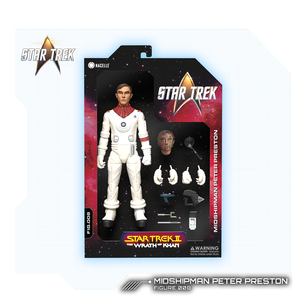 Peter Preston Actionfigur - Star Trek II: Khans vrede