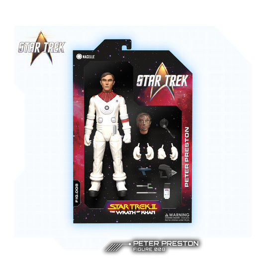 Peter Preston Actionfigur - Star Trek II: Khans vrede