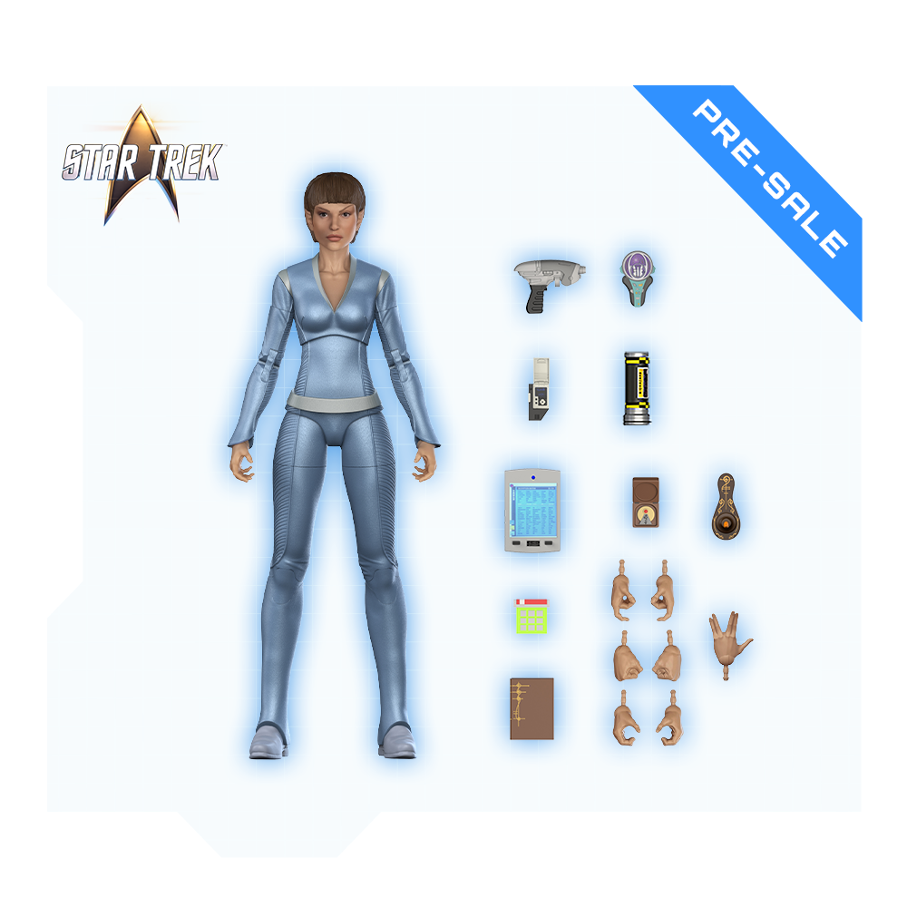 Star Trek Wave 2 | T'Pol Action Figure - Star Trek: Enterprise Delphic Expanse Edition