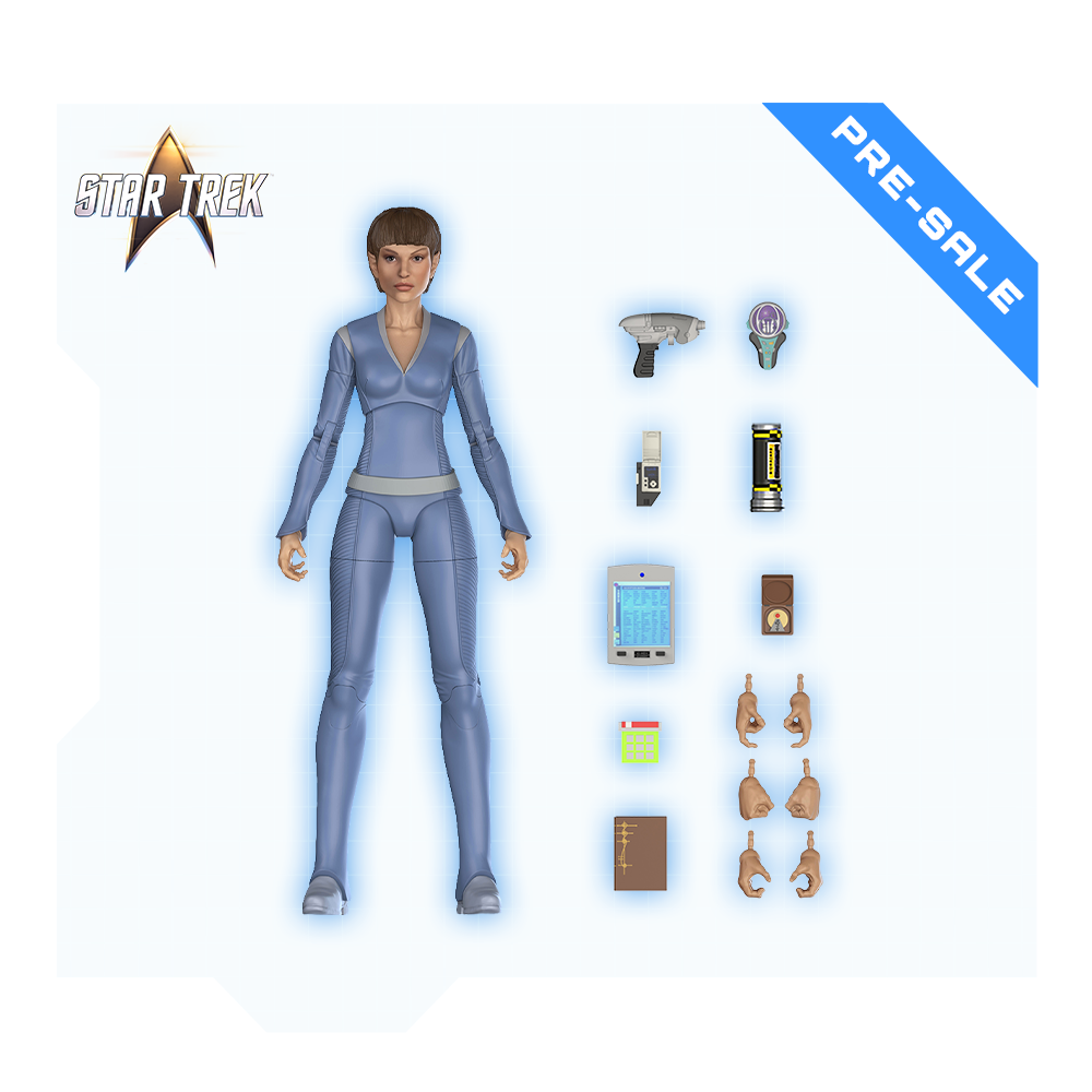 Figura de acción de T'Pol - Star Trek: Enterprise, Edición Expansión Delfica