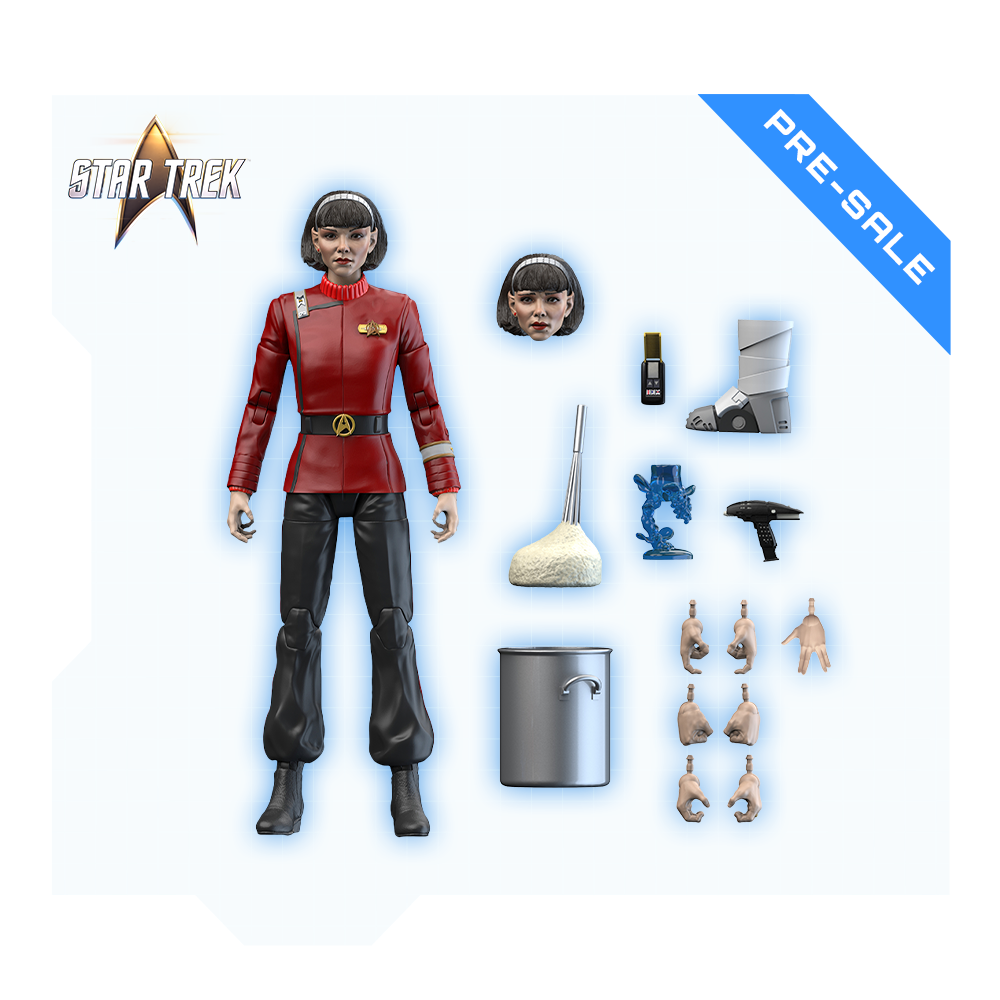 Star Trek Wave 2 | Lieutenant Valeris Action Figure - Star Trek VI: The Undiscovered Country