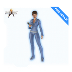 Figura de acción de T'Pol - Star Trek: Enterprise, Edición Expansión Delfica