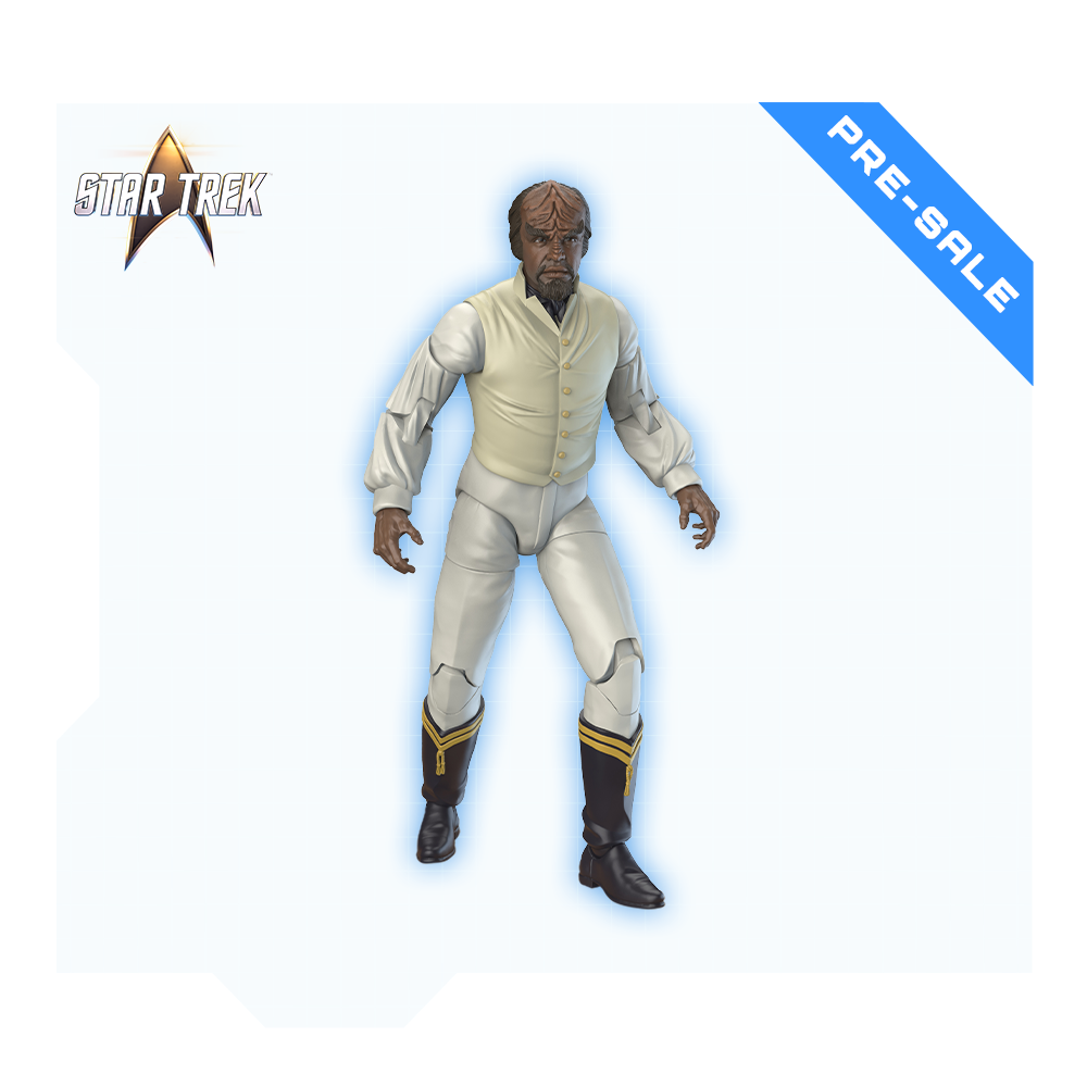 Figura de acción de Worf - Uniforme de marinero de Star Trek: Generations