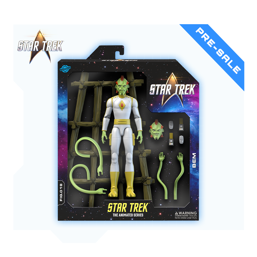 Figura de acción de Bem - Star Trek: La serie animada