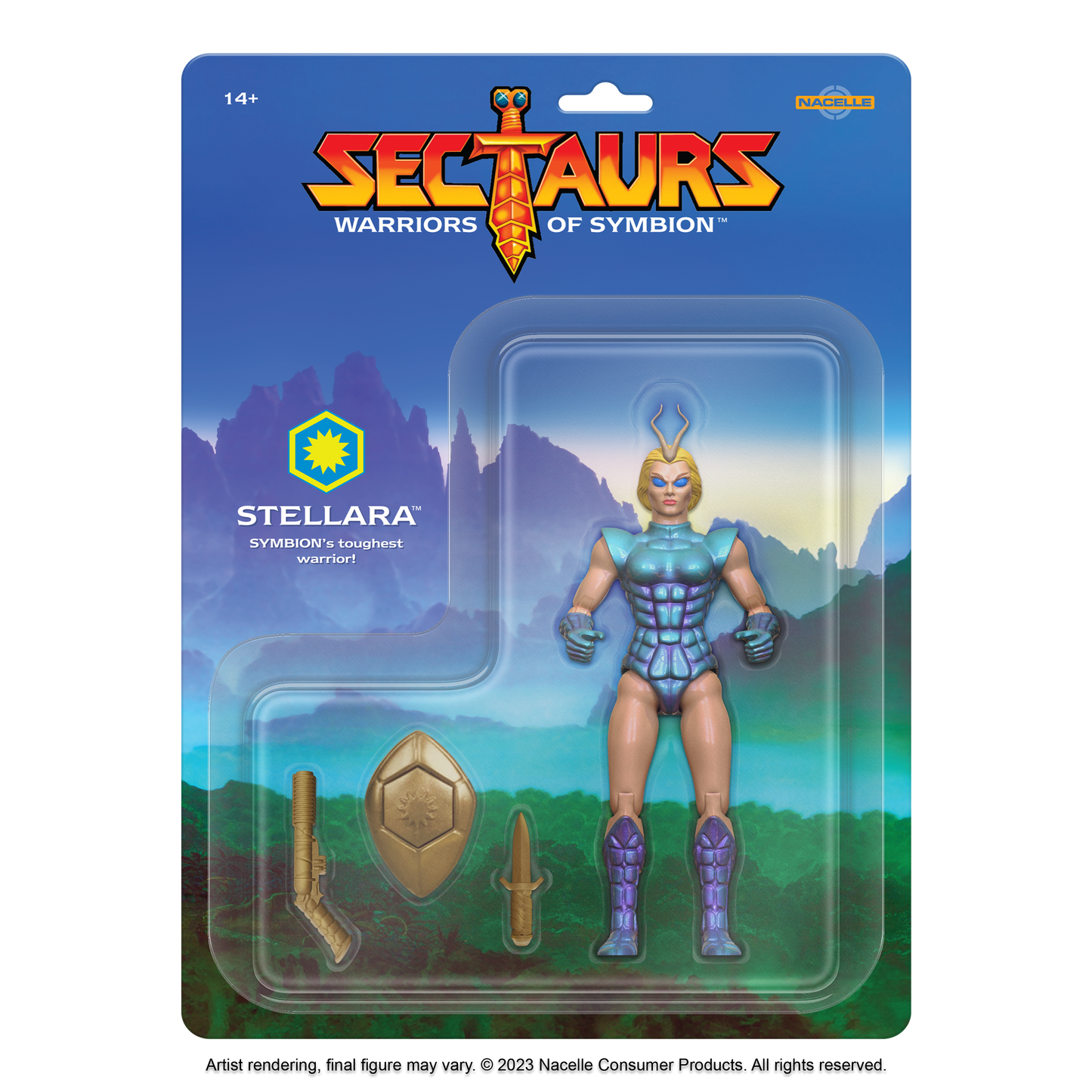 Sectaurs Stellara Action Figure