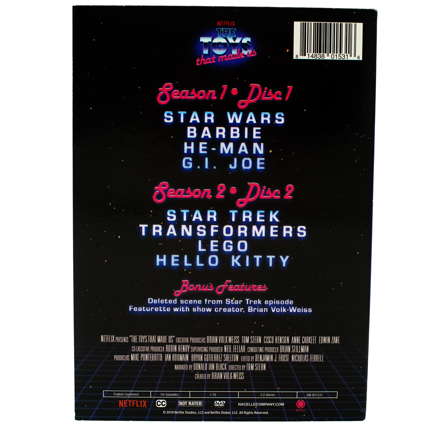 The Toys That Made Us DVD - Seasons 1 & 2